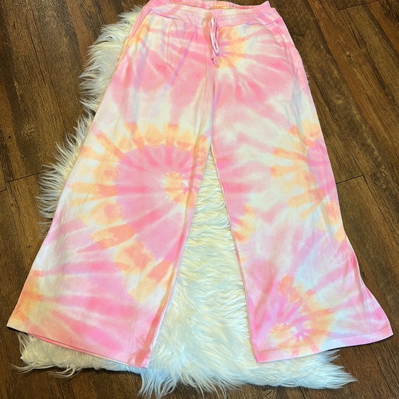Beach Riot Hailey Sunrise Tie Dye Wide Leg Pants - Picture 6 of 11